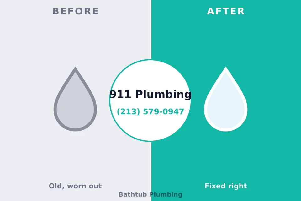 Before and after: plumbing repair St. Ansgar, IA